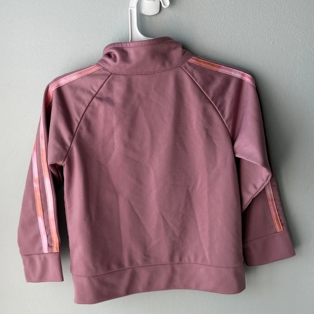 Adidas Toddler 2T Pink‎ Full Zip Jacket